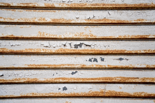 サビたシャッター