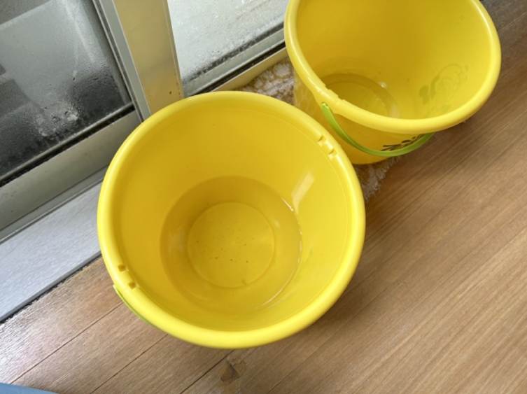 雨漏り バケツ