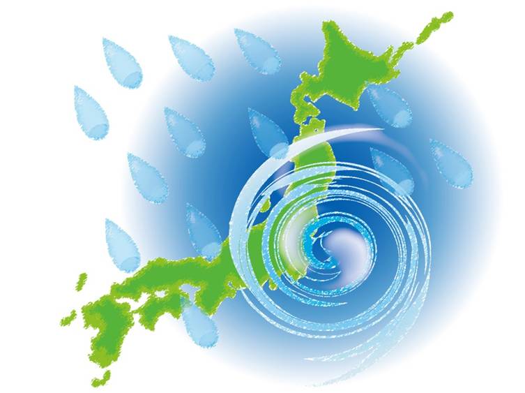 台風被害 注意報 大雨